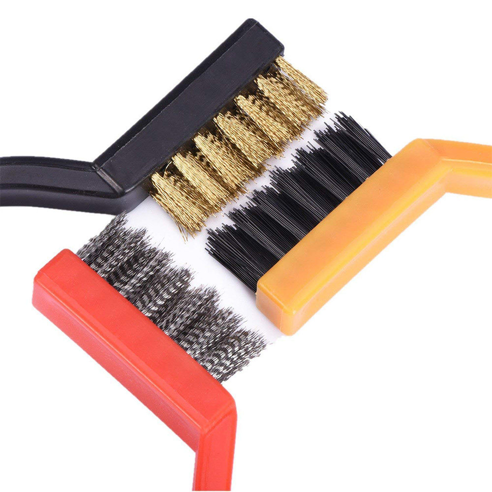فرچه تمیزکننده 3 عددی WIRE BRUSH